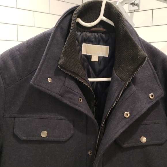 Michael Kors Other - Dark Blue Michael Kors Wool Winter Coat